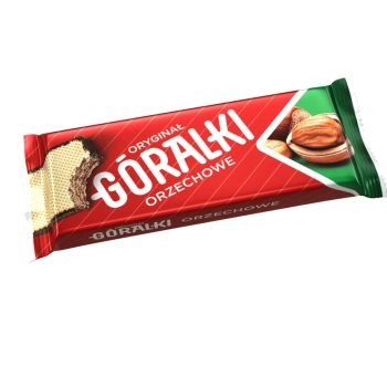 GÓRALKI CIASTKA WAFLE ORZECHOWE 45G