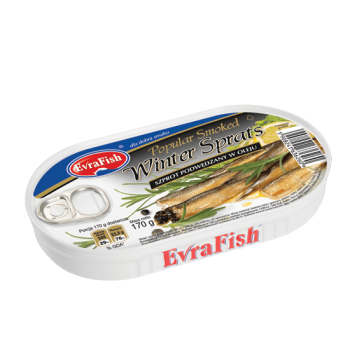 EVRA FISH SZPROT WINTER W OLEJU     170G
