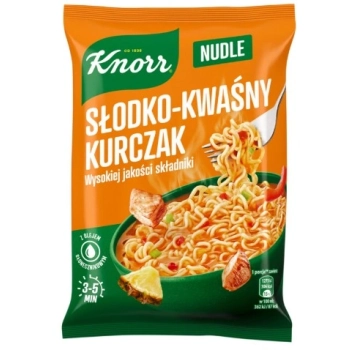 KNORR ZUPA BŁYSKAWICZNA SŁODKO KWAŚNY KURCZAK    71G