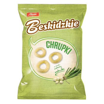 AKSAM Beskidzkie Chrupki O Smaku Zielonej Cebulki