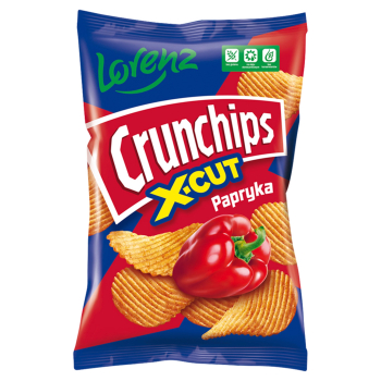 CRUNCHIPS X-CUT PAPRYKA 140G