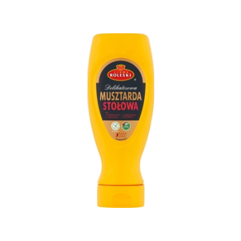 ROLESKI MUSZTARDA STOŁOWA      425G