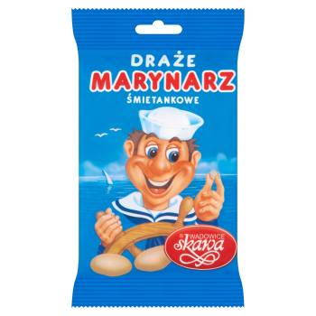 SKAWA DRAŻE ŚMIETANKOWE MARYNARZ        70G