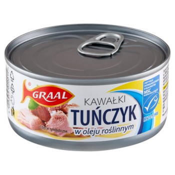GRAAL TUŃCZYK W OLEJU         170G