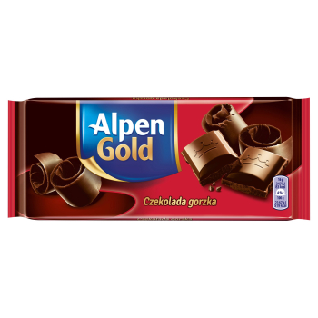 ALPEN GOLD CZEKOLADA GORZKA 80G