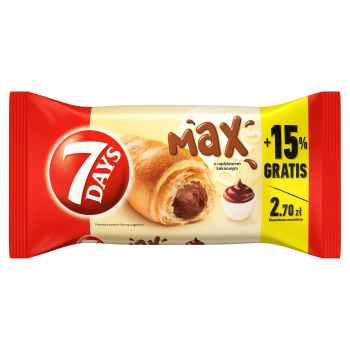 Rogalik 7 Days z nadzieniem kakaowym 110 g