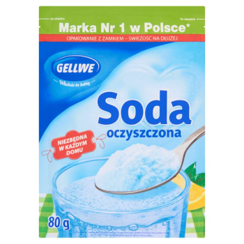 SODA OCZYSZCZONA GELLWE 80G