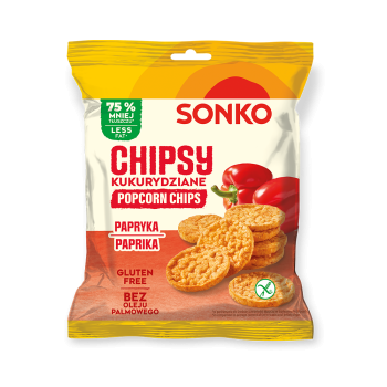 SONKO CHIPSY KUKURYDZIANE PAPRYKA 20G