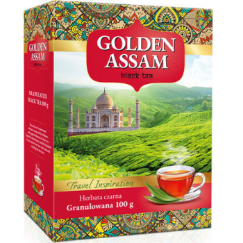 GOLDEN ASSAM HERBATA GRANULOWANA  100G