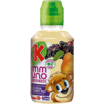 Sok Gruszka Banan Czarny bez Kubuś 6x200 ml