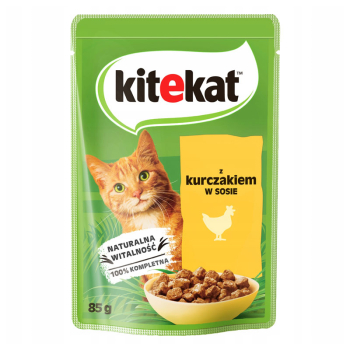 KITEKAT SASZETKA KURCZAK              85G