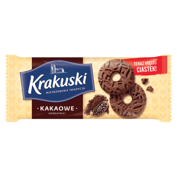 KRAKUSKI CIASTKA KAKAOWE 163G