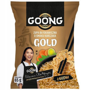 ZUPA GOONG O SMAKU KURCZAKA GOLD 65G         NUDLE