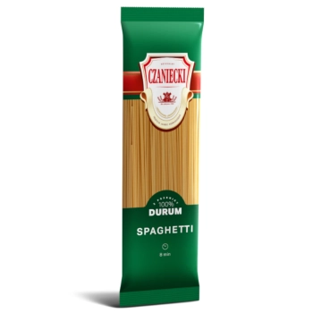 CZANIECKI MAKARON SPAGHETTI DURUM    400G