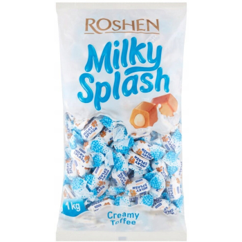 ROSHEN CUKIERKI MILKY SPLASH TOFFI  1KG