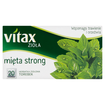 VITAX HERBATA MIĘTA STRONG 20 TOREBEK