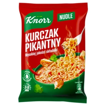 KNORR ZUPA BŁYSKAWICZNA KURCZAK PIKANTNY  63G