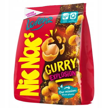 ORZESZKI NIC NAC'S CURRY   110G