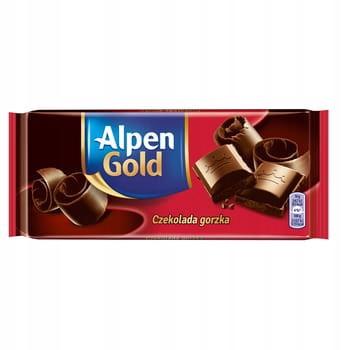 ALPEN GOLD CZEKOLADA GORZKA 80G