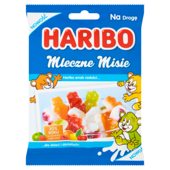 HARIBO ŻELKI MLECZNE MISIE    85G