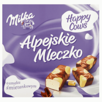 MILKA ALPEJSKIE MLECZKO ŁACIATE 330G