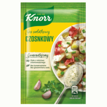 KNORR SOS SAŁATKOWY CZOSNKOWY          8G