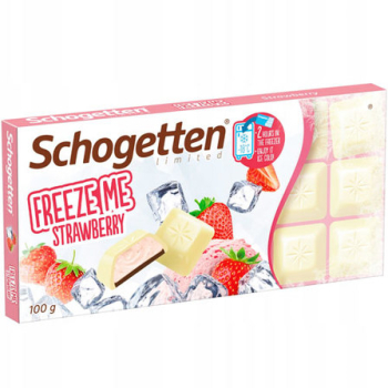 SCHOGETTEN CZEKOLADA FREEZE ME STRAWBERRY 100G