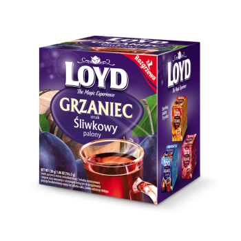 LOYD HERBATA GRZANIEC ŚLIWKOWY 10 TOREBEK
