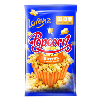Popcorn do mikrofalówki Lorenz 90 g