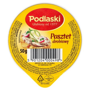 DROSED PASZTET PODLASKI FOREMKA    50G