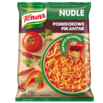 KNORR Nudle zupa instant Pomidorowe pikantne 63g