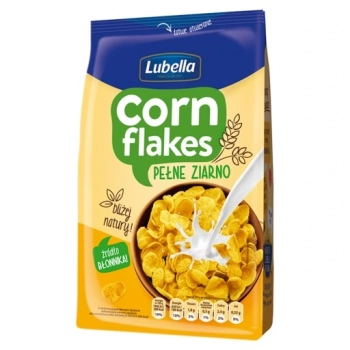 LUBELLA PŁATKI KUKURYDZIANE PEŁNOZIARNISTE  500G