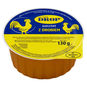 DROP PASZTET KOGUTEK FOREMKA    130G