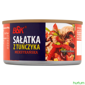 B&K TUŃCZYK SAŁATKA MEKSYKAŃSKA 185G