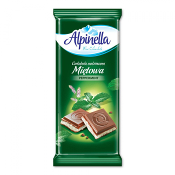 ALIPNELLA CZEKOLADA MIĘTOWA 100G