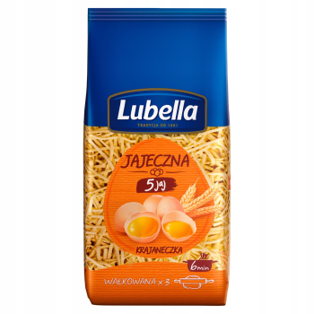 MAKARON 4-JAJECZNY KRAJANECZKA LUBELLA 200G