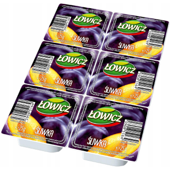Dżem śliwka Łowicz 6x25 g