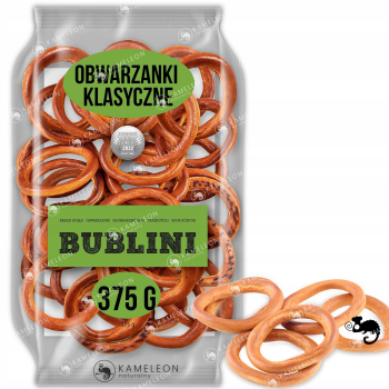 BUBLINI CIASTKA OBWARZANKI Z MAKIEM 375G