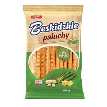 Beskidzkie Paluchy o smaku serowo-cebulowym 100g