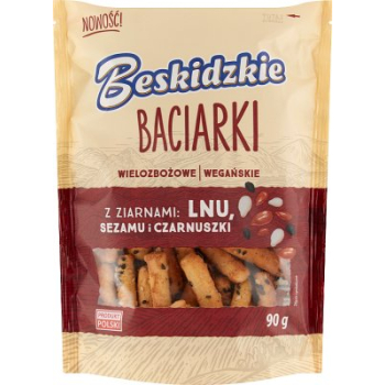 BACIARKI LEN,SEZAM,CZARNUSZKA   90G