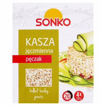 Kasza jęczmienna paczkowana Sonko 0,4 kg
