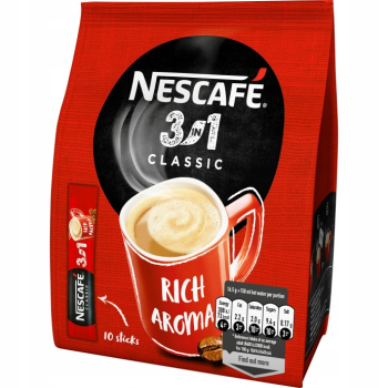 Kawa rozpuszczalna 3 w 1 Nescafe 165 g