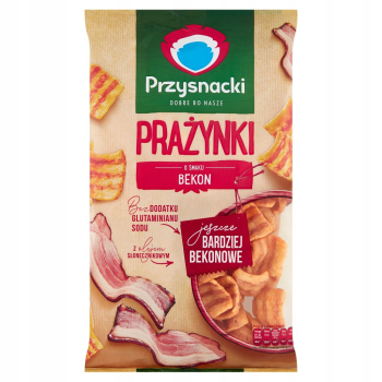 PRAZYNKI PRZYSNACKI BEKONOWE 140G