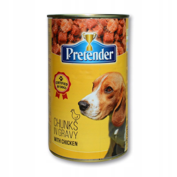 Karma mokra dla psa Pretender kurczak 1250 g