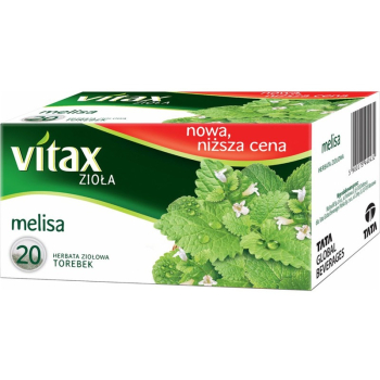 VITAX HERBATA MELISA 20 TOREBEK