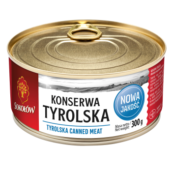 SOKOŁÓW KONSERWA TYROLSKA NOWA JAKOŚĆ  300G