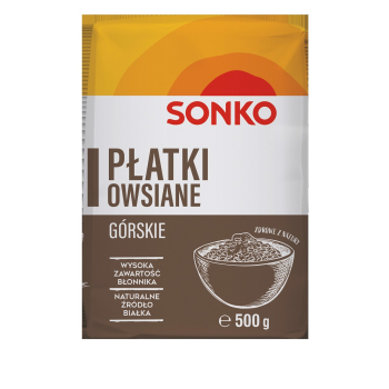 Płatki owsiane Sonko 0,5 kg