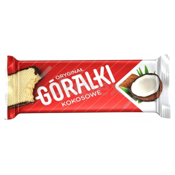 GÓRALKI CIASTKA WAFLE KOKOSOWE 45G