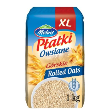 MELVIT PŁATKI OWSIANE     XL    1000G