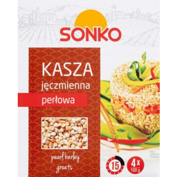 Kasza jęczmienna paczkowana Sonko 0,4 kg